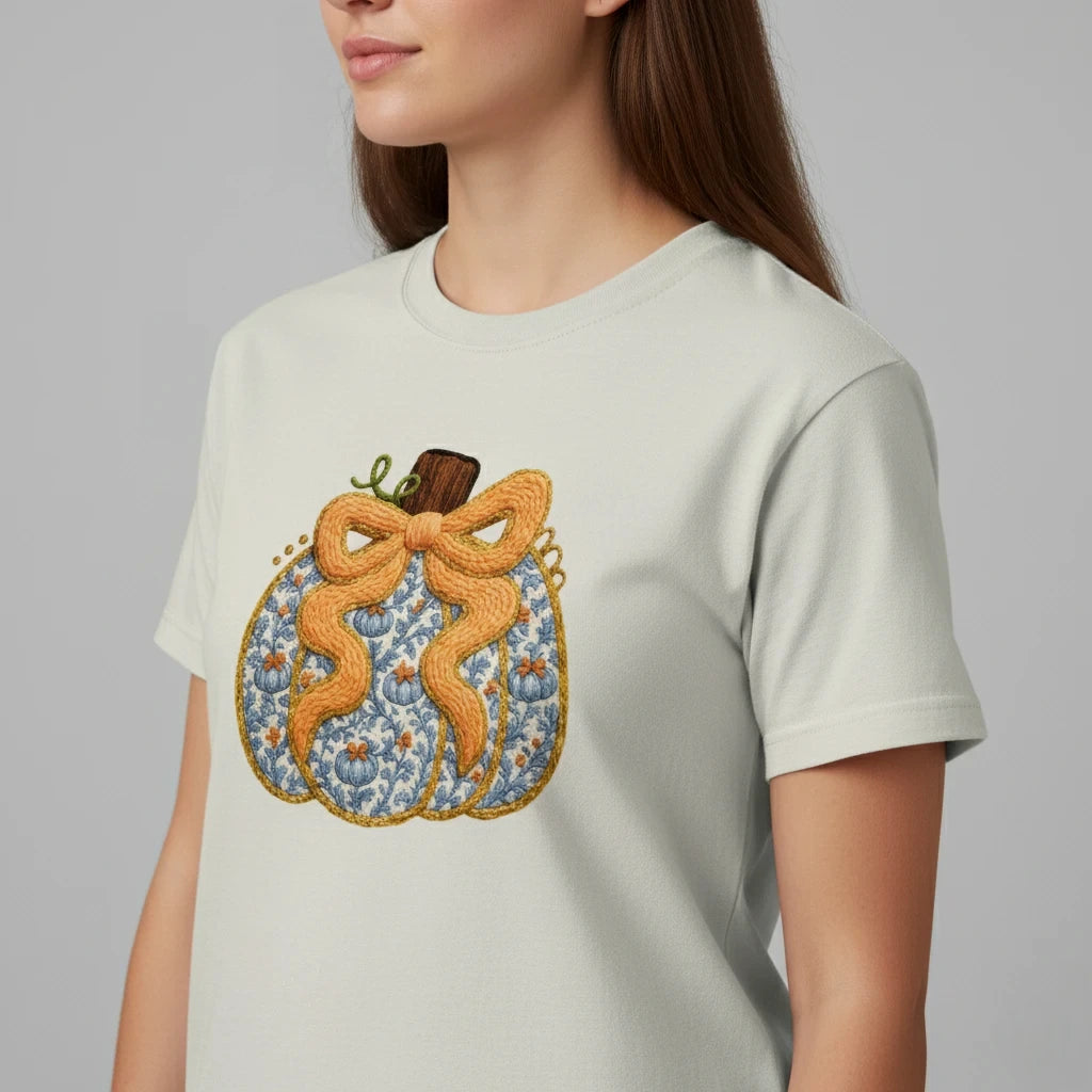 Pumpkin Embroidery 1